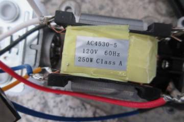 hand mixer inside structure