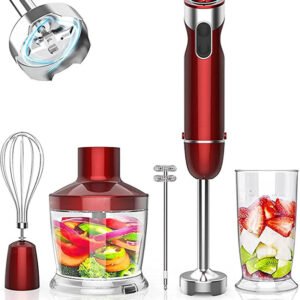 Red Hand Stick Blender Set hb2053