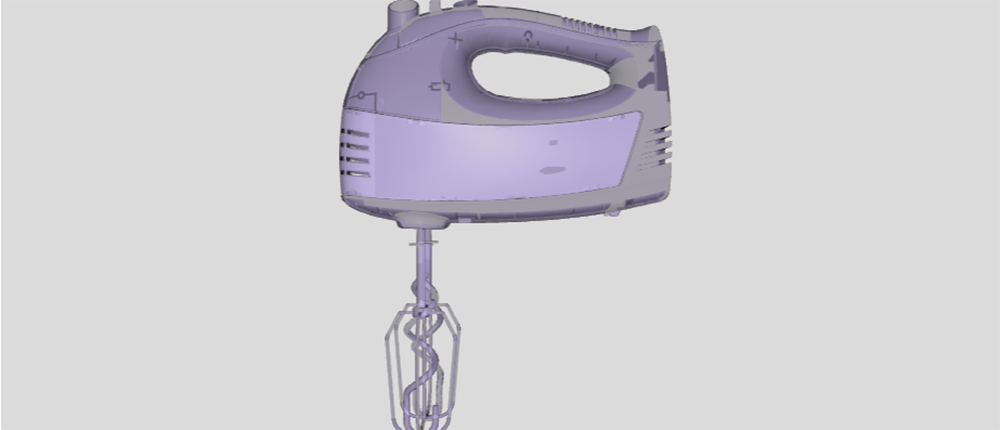 hm009 hand mixer 3d design drawing(3)