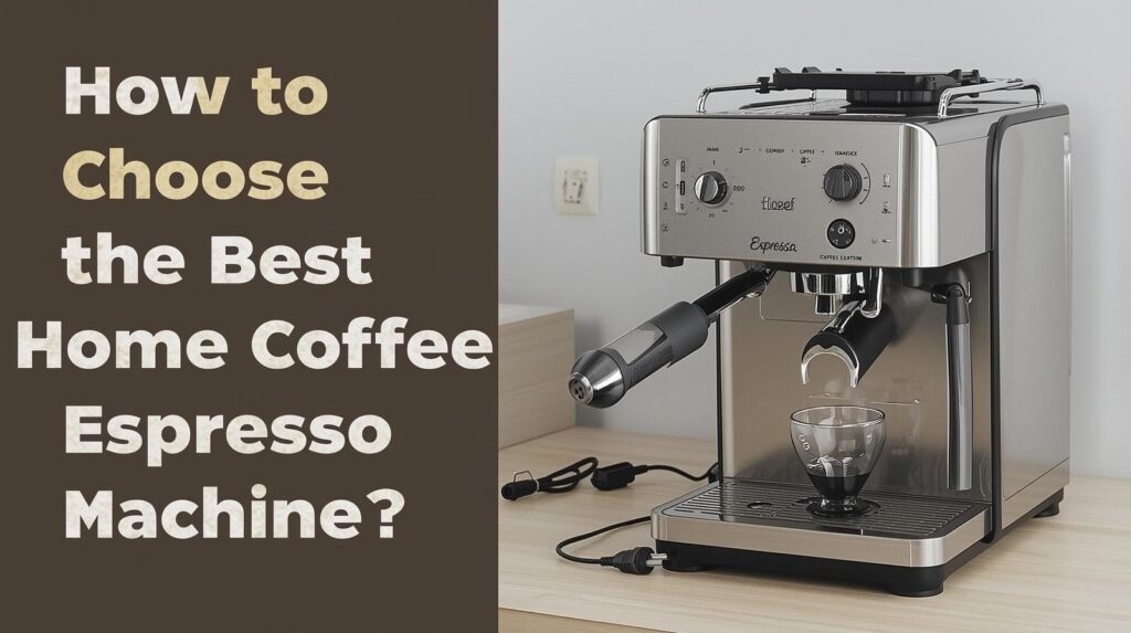 Πώς να επιλέξετε την καλύτερη οικιακή μηχανή καφέ Espresso; 1 εικόνα