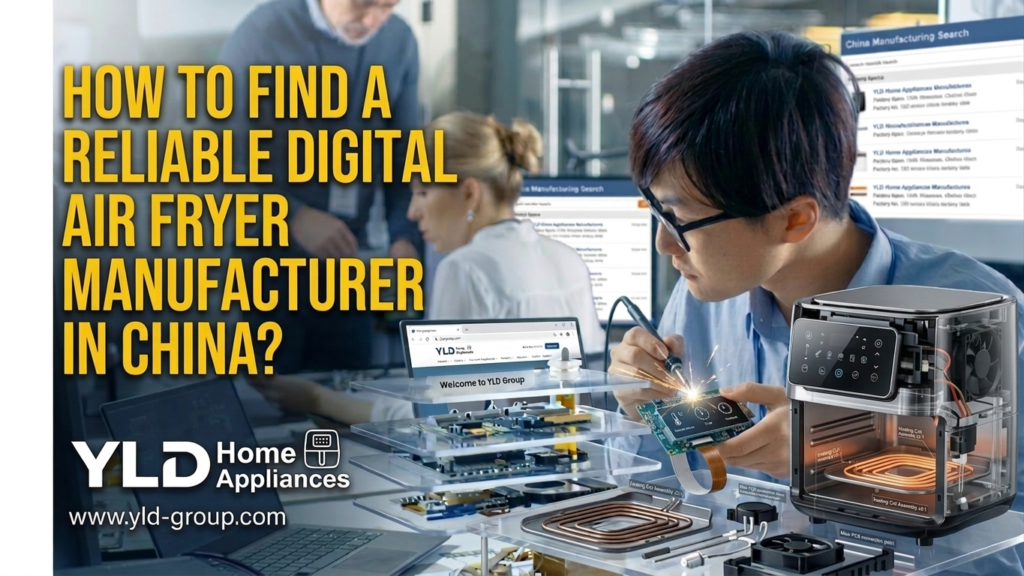 How to Find a Reliable Digital Air Fryer Manufacturer in China?