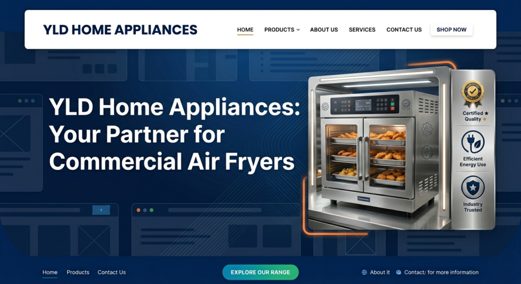 Commercial Air Fryers for Hotels, Cafes, and Restaurants: How to Choose the Best Model 4 YLD Home Appliances: Your Partner for Commercial Air Fryers