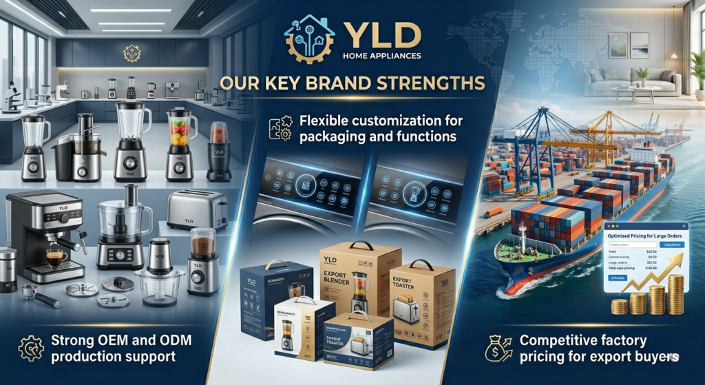 Home appliances brand strengths overview