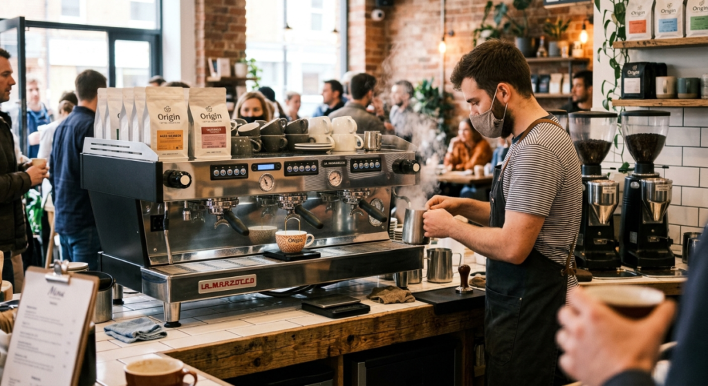 commercial espresso machine for cafes and restaurants high performance use