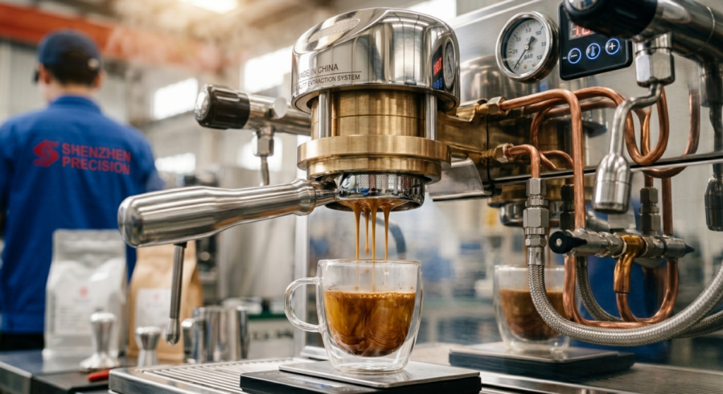 professional espresso machine supplier in China high quality extraction system