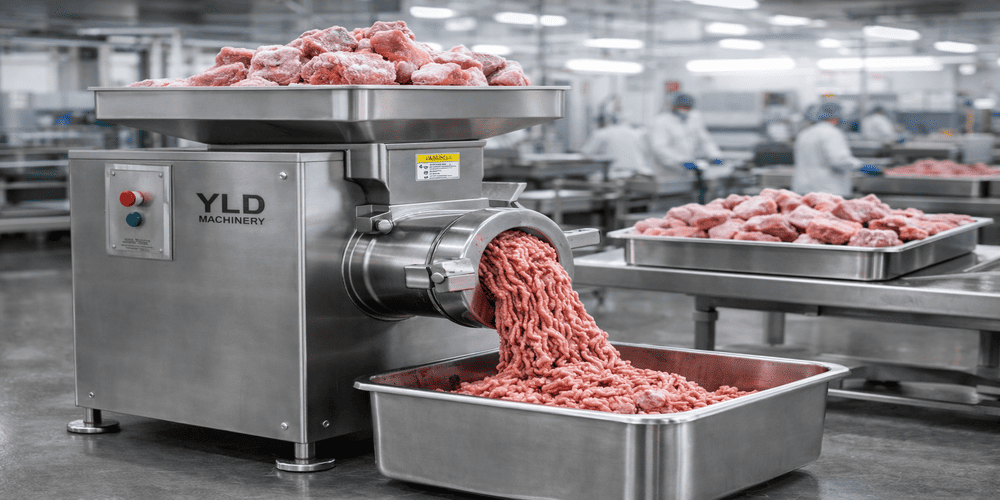 Frozen Meat Grinder Machines
