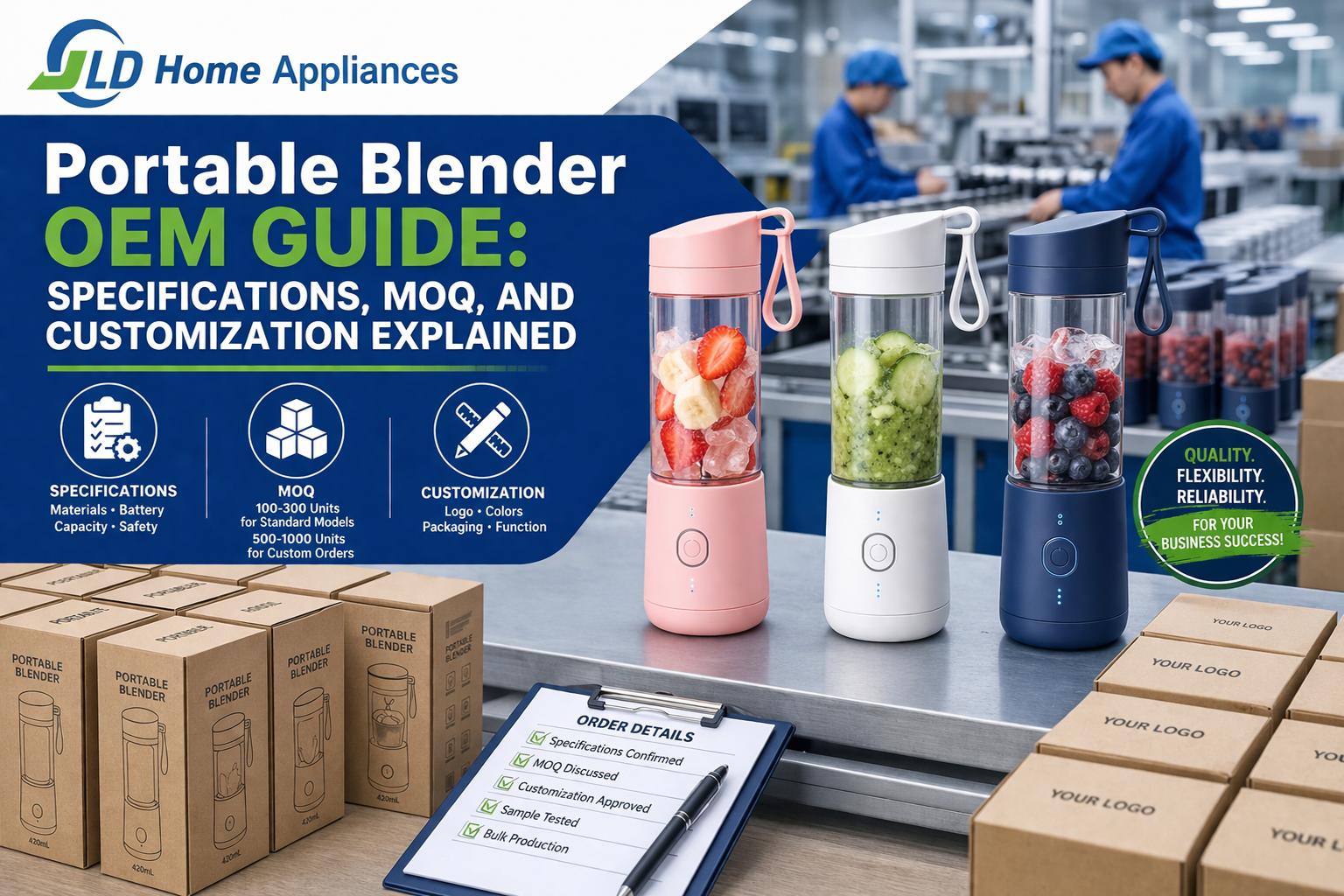 Portable Blender For OEM Solutions