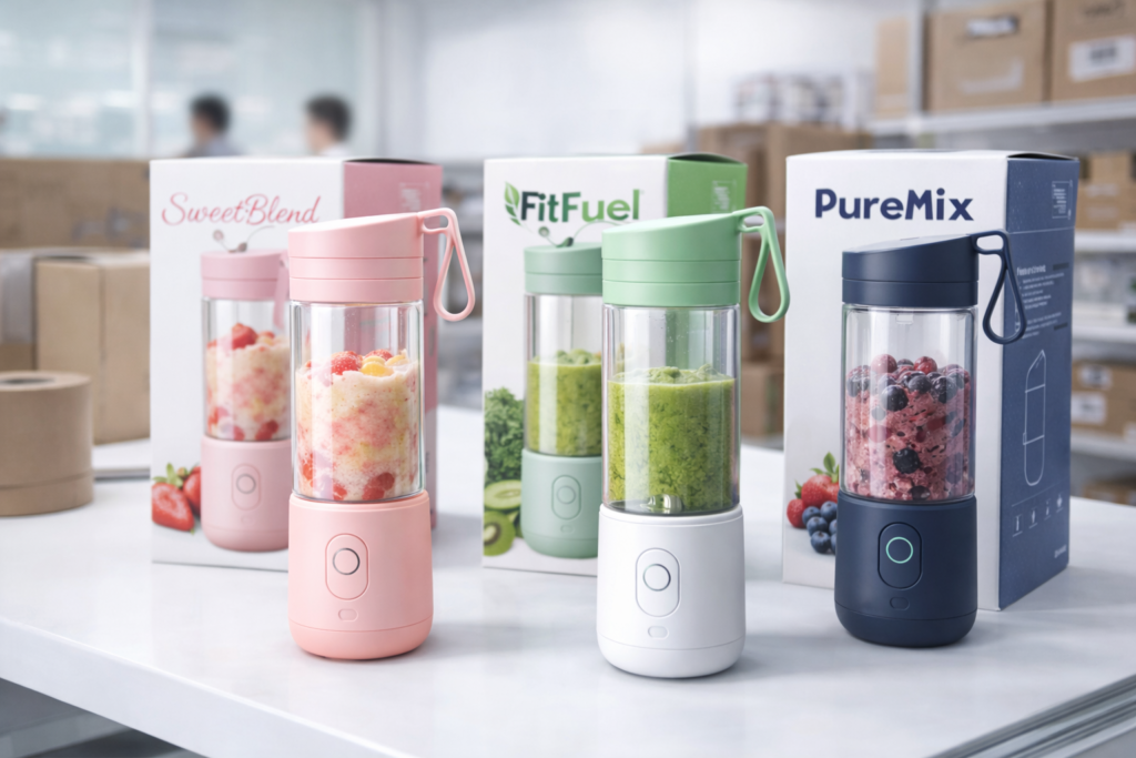 portable blender motor power performance testing