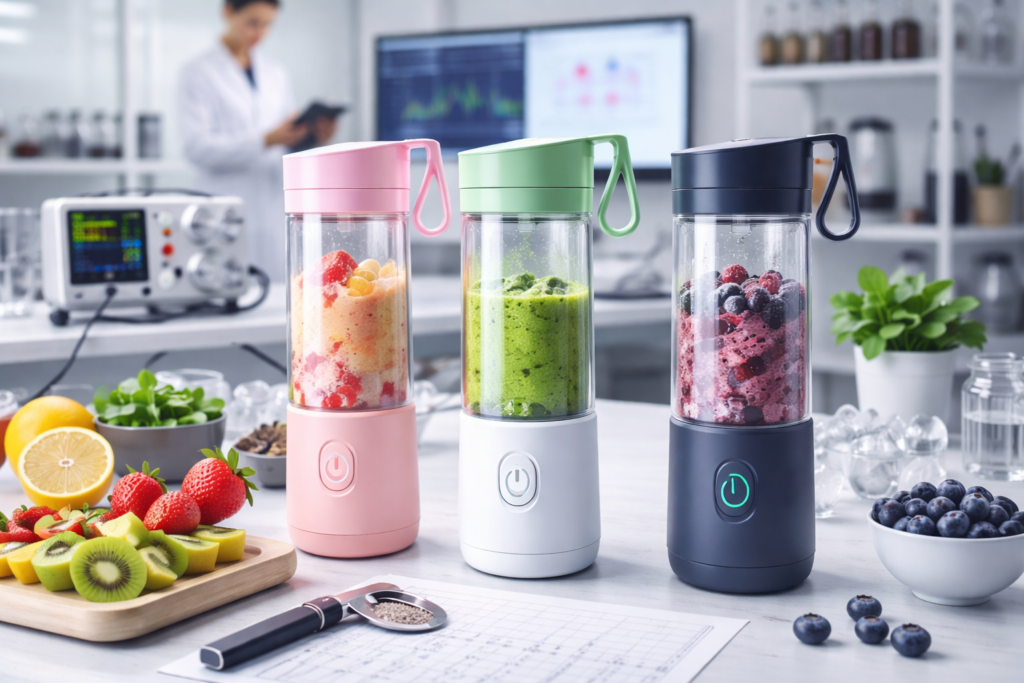 portable blender performance testing and usage results