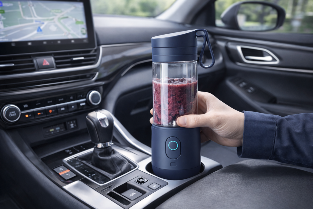portable blender lifestyle usage fitness travel market