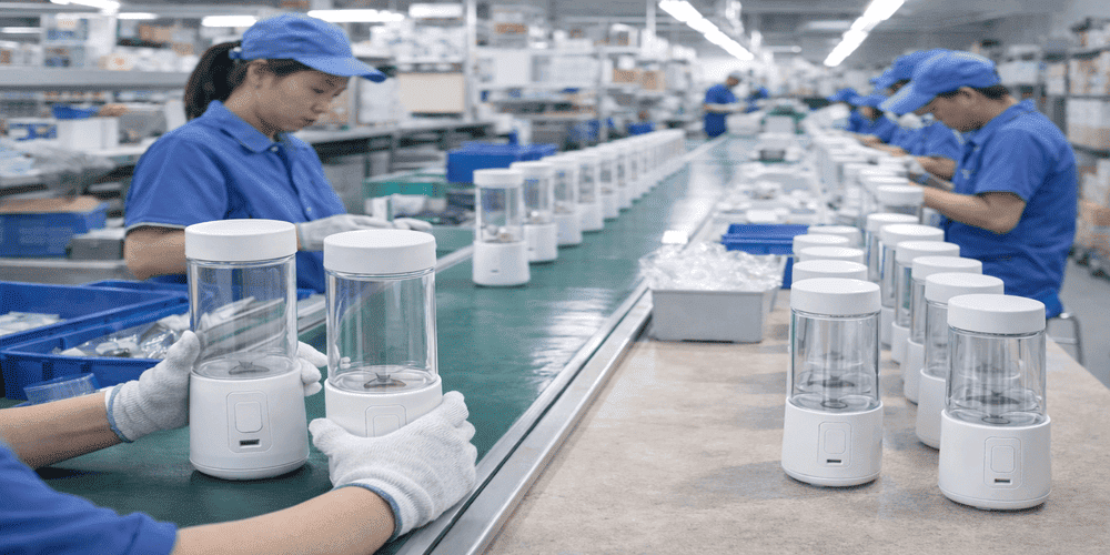 portable blender factory production OEM manufacturing