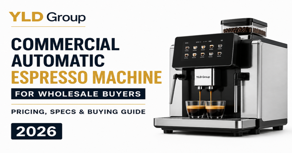 Commercial automatic espresso machine for wholesale buyers cover image by YLD Group