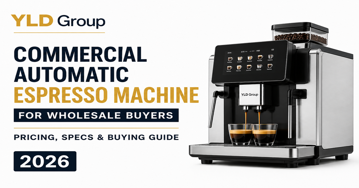 Commercial automatic espresso machine for wholesale buyers cover image by YLD Group
